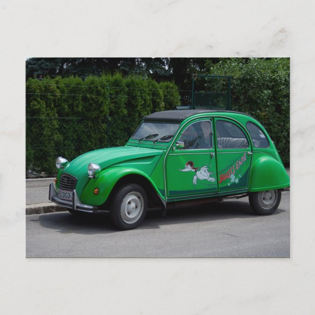 Citroen 2 CV Sauss Ente Postcard (Front)