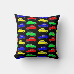 Citroen 2 CV Tiled Pattern Cushion