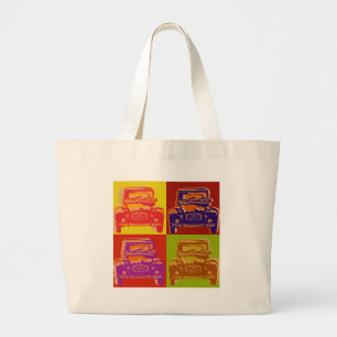 Citroen 2CV 1 Large Tote Bag