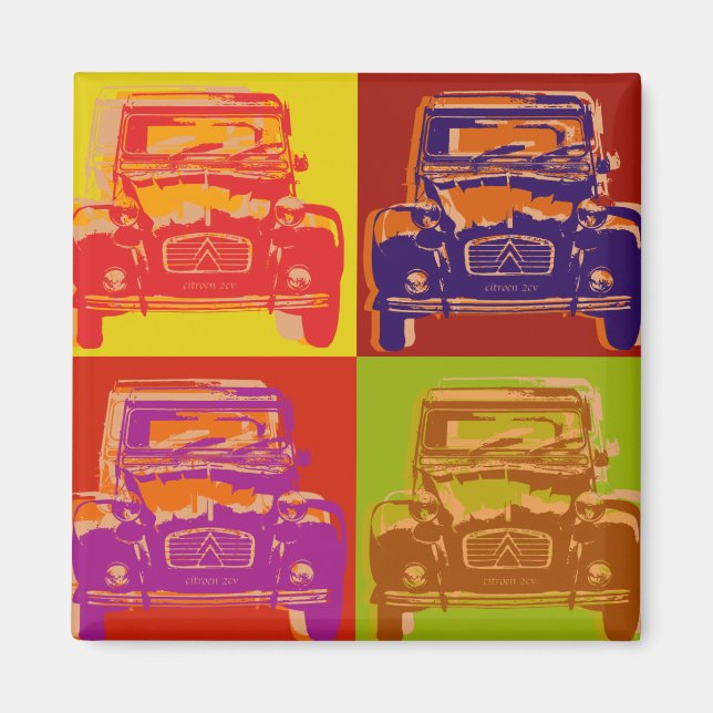 Citroen 2CV 1 Magnet (Front)