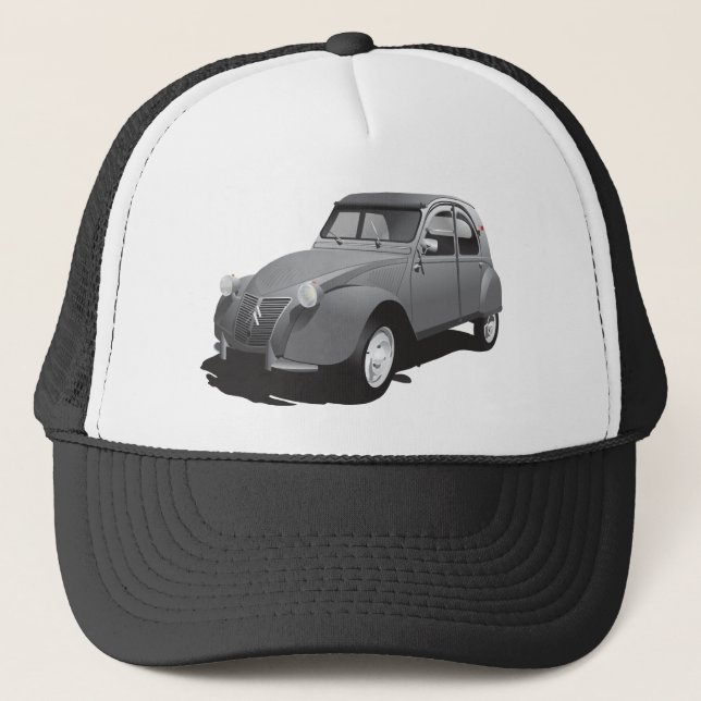 Citroën 2CV (deux chevaux) Trucker Hat (Front)