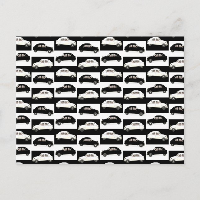 Citroen 2CV Postcard (Front)