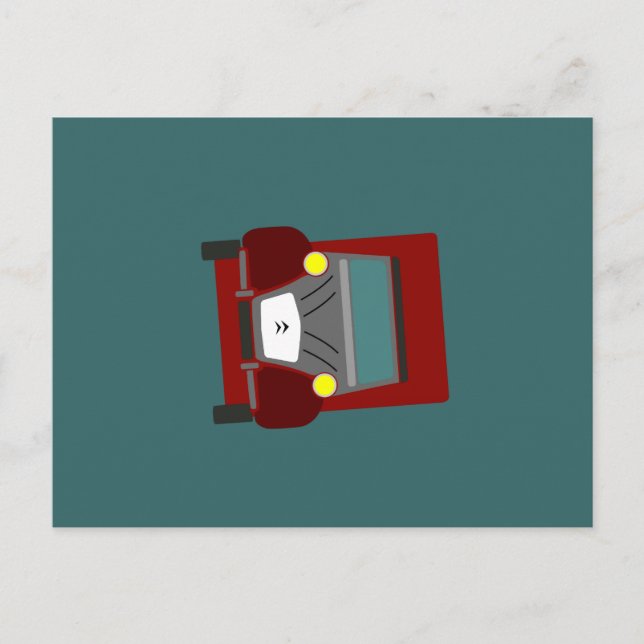 Citroen 2CV Postcard (Front)