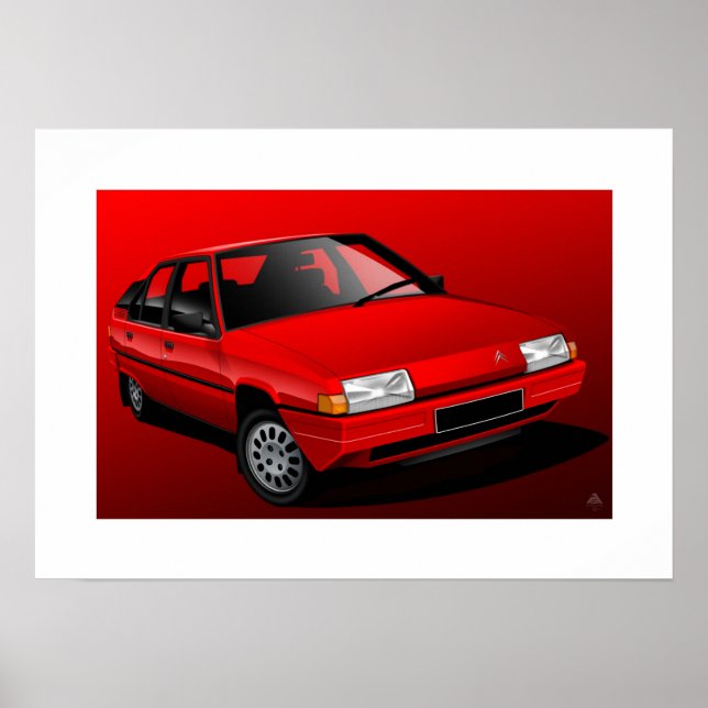 Citroen BX Poster (Front)