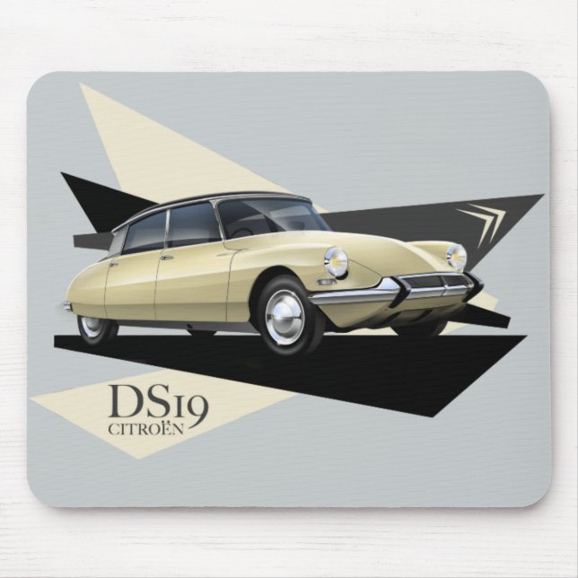 Citroen DS19 Mouse Mat (Front)