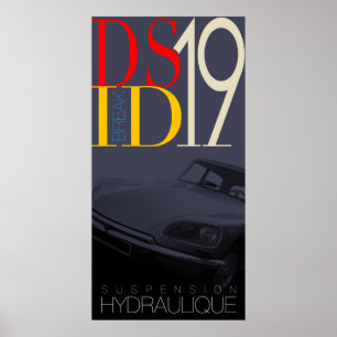 Citroen DS Poster