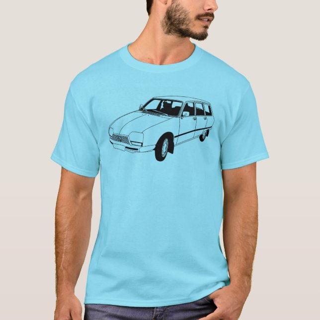 Citroen GS Estate T-Shirt (Front)