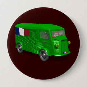 Citroen Type H Van Tube 10 Cm Round Badge