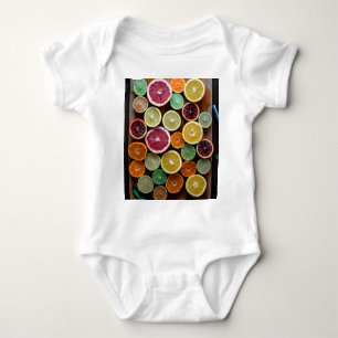 citrus baby bodysuit