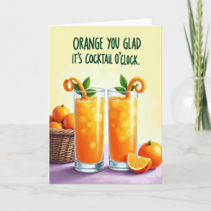 Citrus Birthday Card