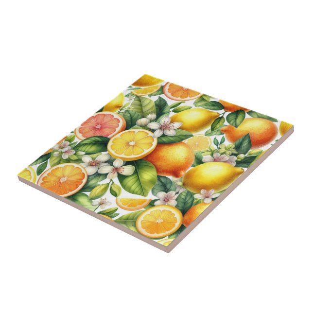  Citrus Bloom Tile (Side)
