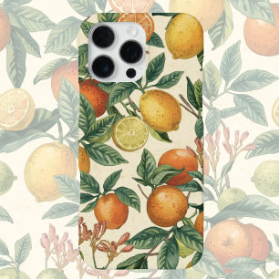 Citrus Blossom Garden Seamless Pattern  iPhone 16 Pro Max Case