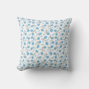 Citrus Blue Brown Cushion