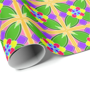 Citrus Breakfast Wrapping Paper