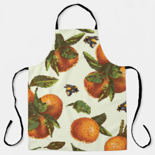 Citrus & Bumblebee: Vintage Seamless Apron