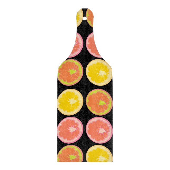 Citrus Candy Lemon Fruit Pattern    Cutting Board (Front)