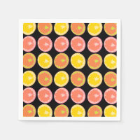 Citrus Candy Lemon Fruit Pattern
