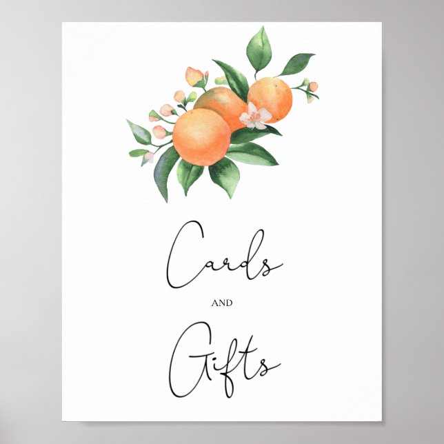 Citrus - Cards and Gifts Poster (Front)