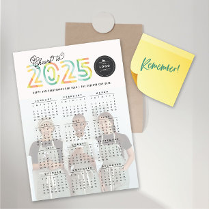 Citrus Cheers To 2027 Calendar Magnetic Photo Card