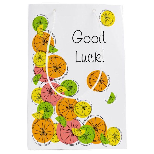 Citrus Corner Good Luck gift bag medium (Front)