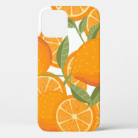 Citrus Delight: Orange Fruit Pattern