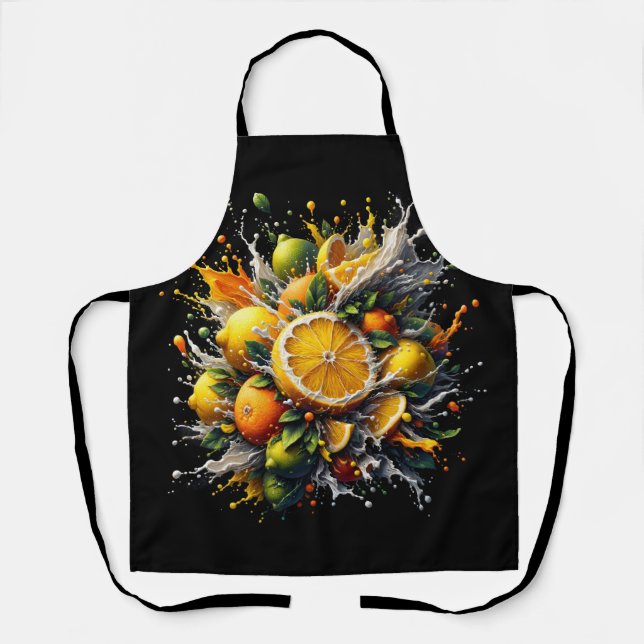 Citrus Explosion Apron (Front)