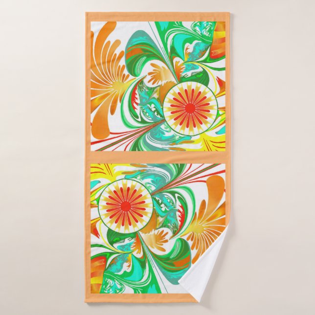 Citrus Explosion Bath Towel (Bath Towel)
