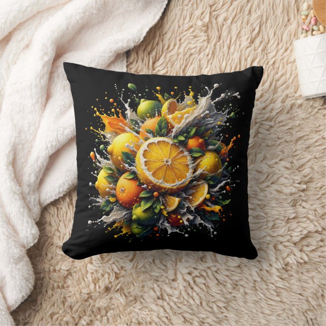 Citrus Explosion Cushion (Blanket)