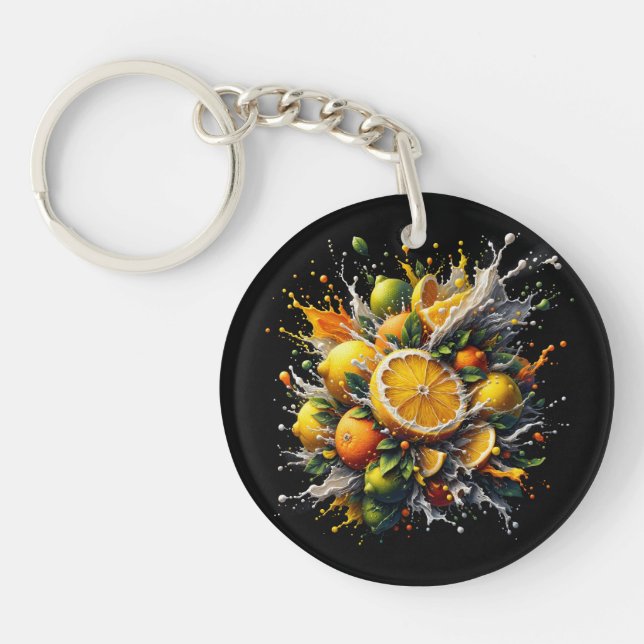 Citrus Explosion Key Ring (Front)