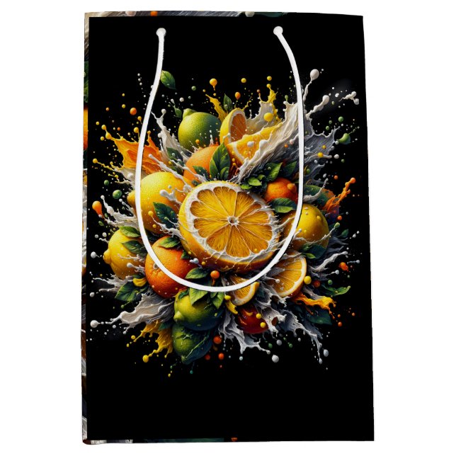 Citrus Explosion Medium Gift Bag (Front)