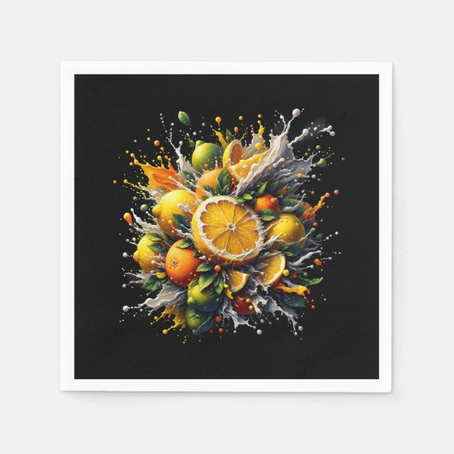 Citrus Explosion Napkin (Front)