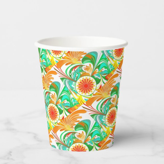 Citrus Explosion Paper Cups (Front)