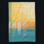 Citrus Fields I Tea Towel<br><div class="desc">Modern</div>