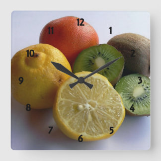 Citrus Fruit Clock