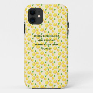 Citrus fruit, lemons, fresh and bright editable  Case-Mate iPhone case