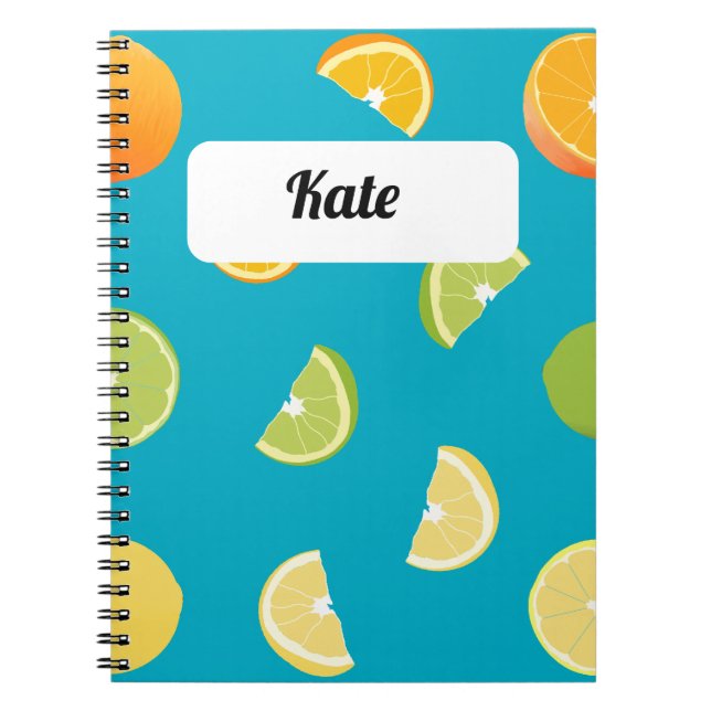 Citrus Fruit Notebook (Front)