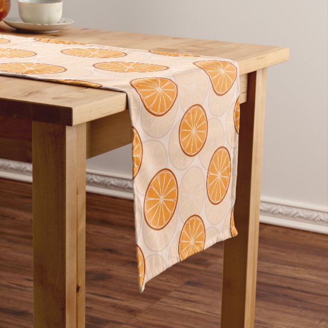 Citrus fruit oranges Table Runner (In Situ)