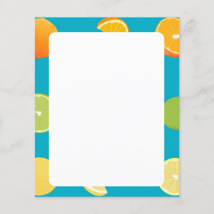 Citrus Fruit Paper