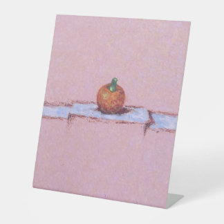 Citrus Fruit Pedestal Sign