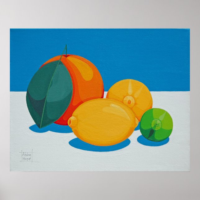 Citrus Fruit Poster (Front)