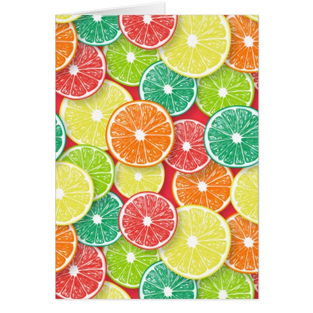 Citrus fruit slices pop art 2 (Front)