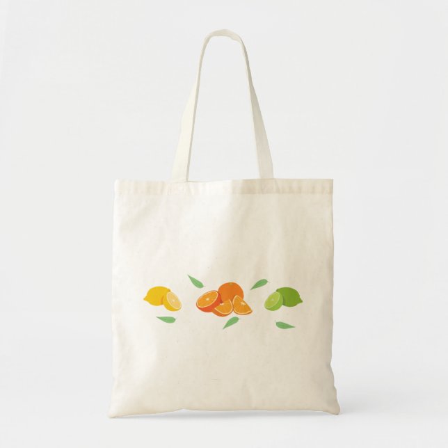 Citrus Fruit Tote Bag (Front)