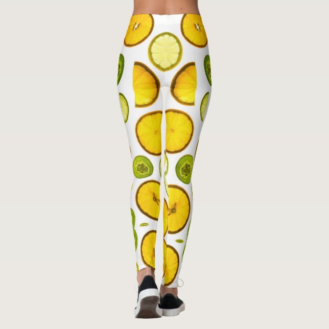 Citrus Fruits Leggings (Back)