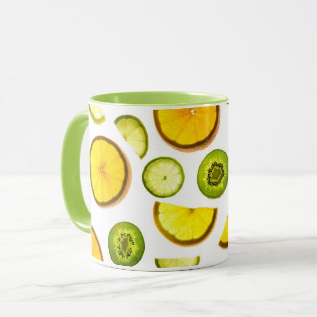 Citrus Fruits Mug (Front Left)