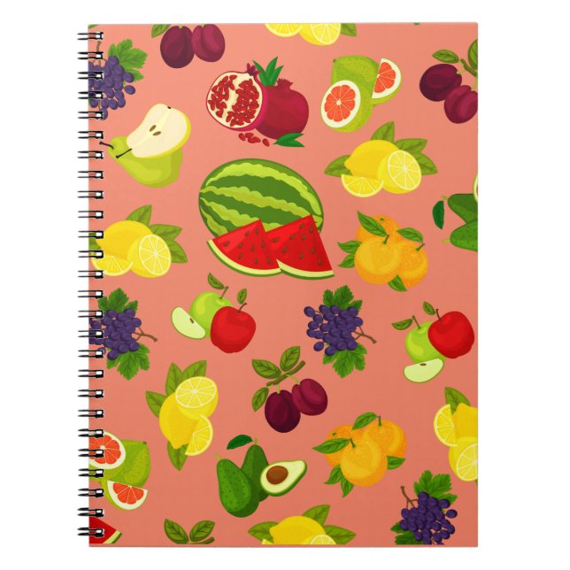  Citrus  Fruits Notebook (Front)