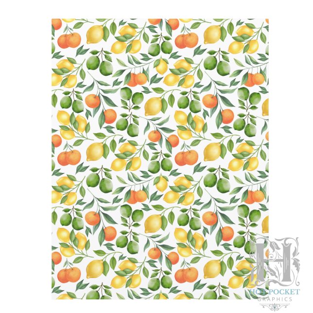 Citrus Fruits Scrapbook Paper (Creator Uploaded)