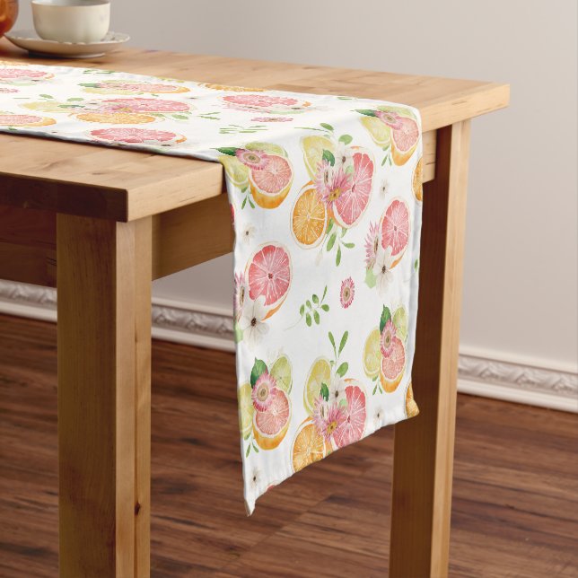 Citrus Fruits  Short Table Runner (In Situ)