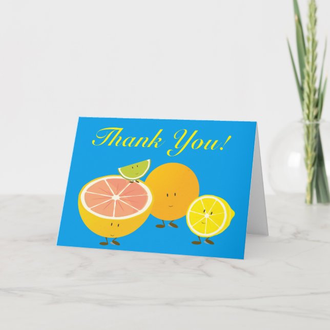 Citrus group thank you card (Front)