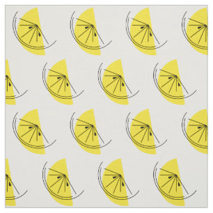Citrus Lemon fabric