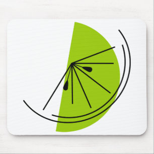 Citrus Lime mouse pad